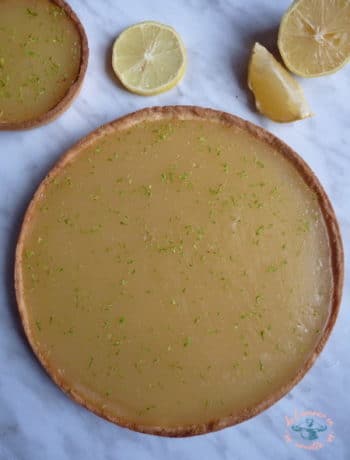 Tarte au citron style lemon curd