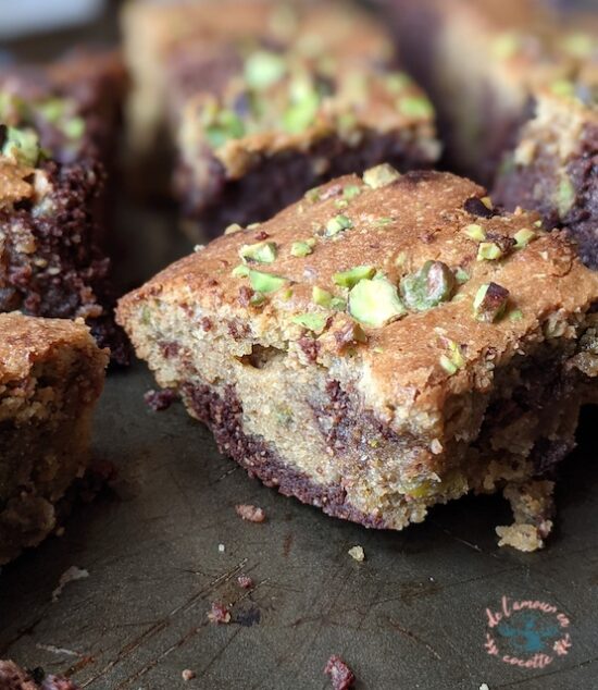 Brownie chocolat & pistaches