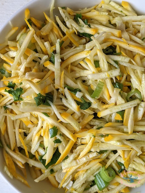 Salade de courgettes
